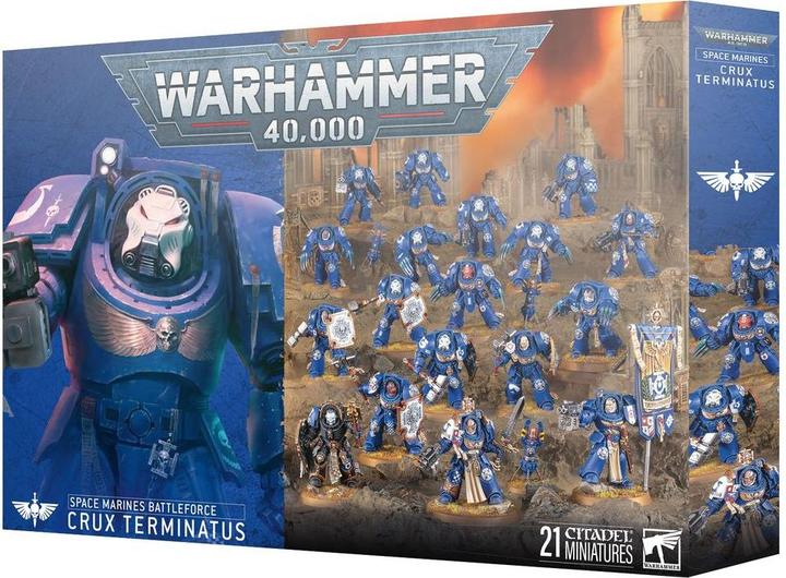 Games Workshop Space Marines Battleforce: Crux Terminatus (Materiale sintetico)
