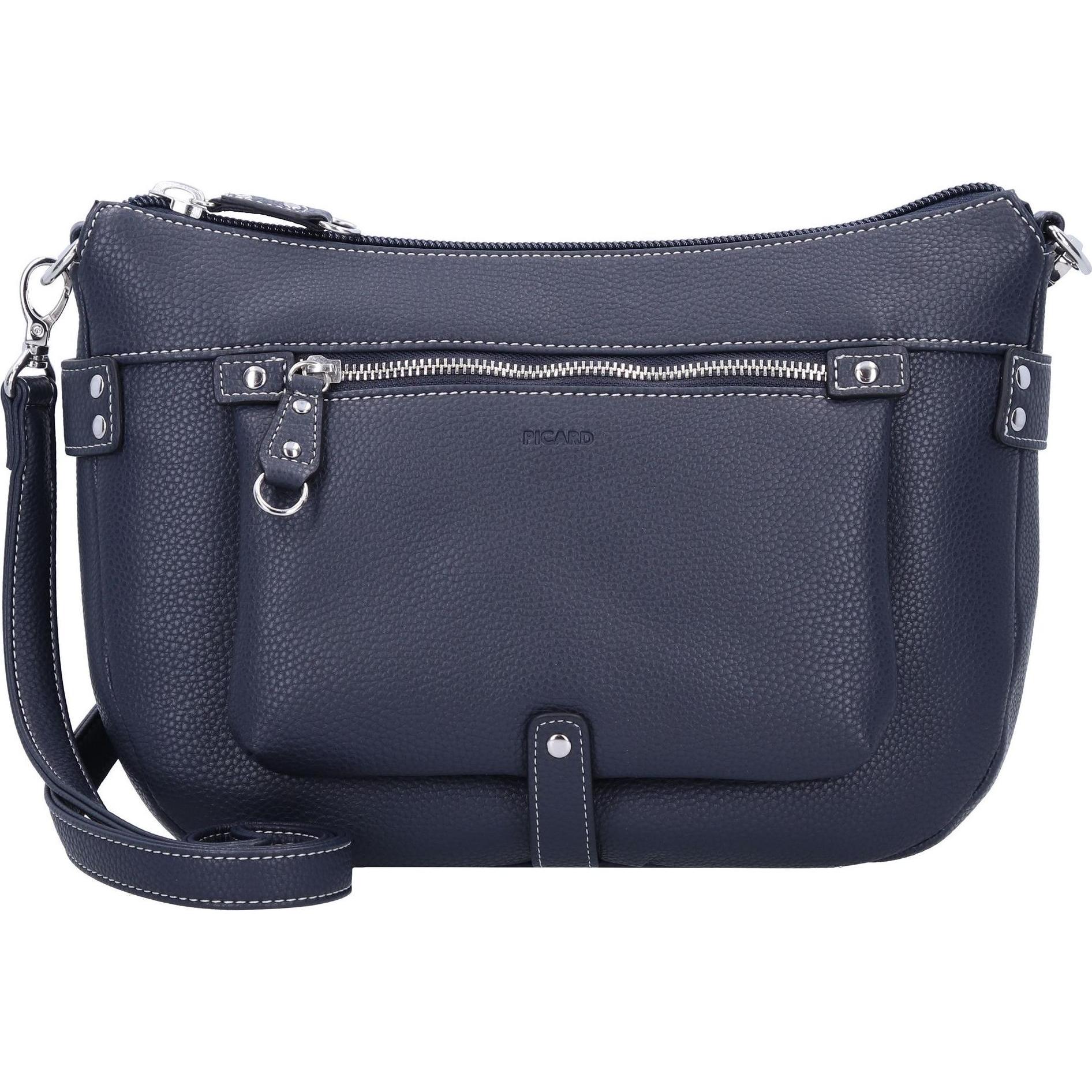 Picard, Handtasche, Schultertasche Loire, Blau