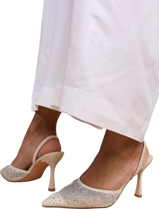 Produktbild Where's That From Sandalen California Strassbesatz Kunstleder (40)