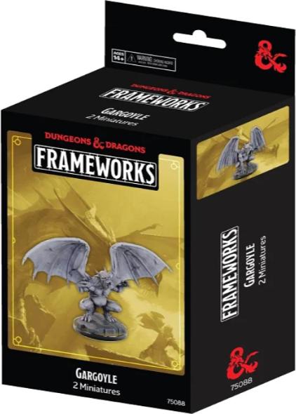 Produktbild Wizkids D&D Frameworks Unpainted Miniatures - Gargoyle