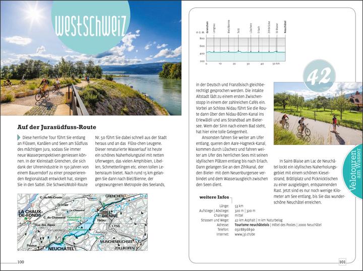 Image du produit Velotouren am Wasser Erlebnis Schweiz (Allemand, Hallwag Kümmerly+Frey AG, 2021)