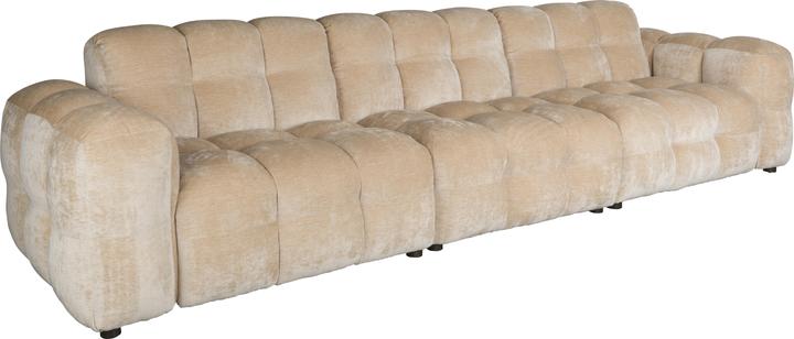 Produktbild Dutchbone Sofa Hackman 4,5-Seater Velours Beige