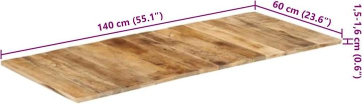 Produktbild VidaXL Tischplatte (140 x 60 cm)