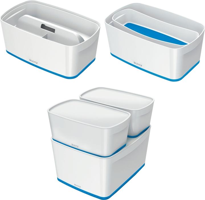 Actual product image Leitz MyBox small with lid blue (18 l)