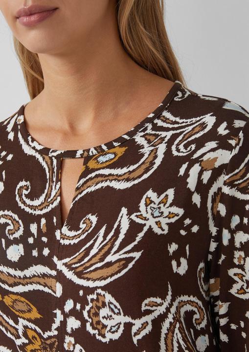Immagine prodotto s.Oliver T-Shirt Gemusterte Bluse im Relaxed Fit (34)