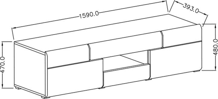 Immagine prodotto Petits-Meubles Jules (159 x 39 x 47 cm)