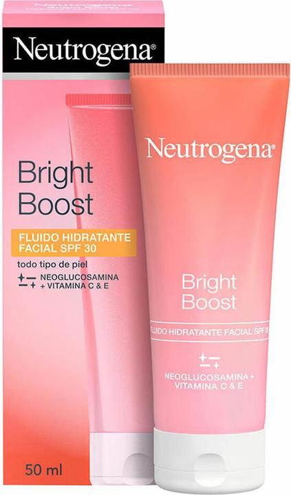 Produktbild Neutrogena BRIGHT BOOST Hydrating Fluid 50ml (Sonnencreme Gesicht, SPF 30, 50 ml)