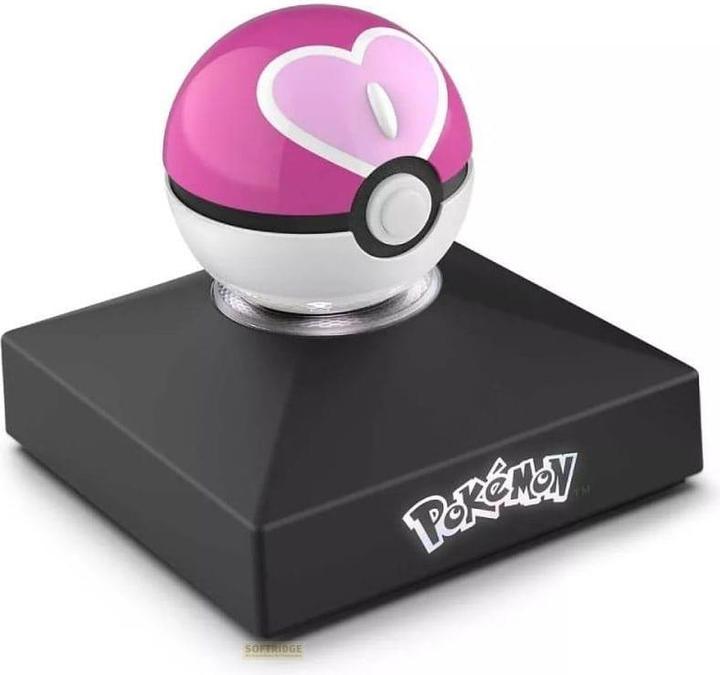 Produktbild The Wand Company Pokémon Diecast Replik Mini Sympaball Love Ball