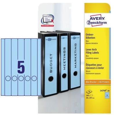 Produktbild Avery Ordner-Etiketten