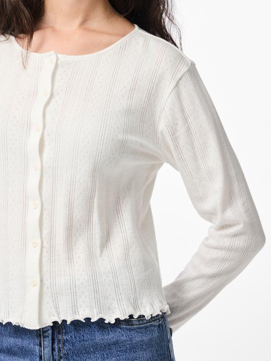 Produktbild Pieces Pcmarie Ls Poin Cardigan Jrs Noos Bc (M)