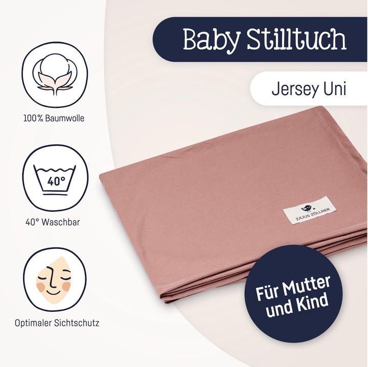 Produktbild Julius Zöllner Stilltuch Jersey Uni Tan