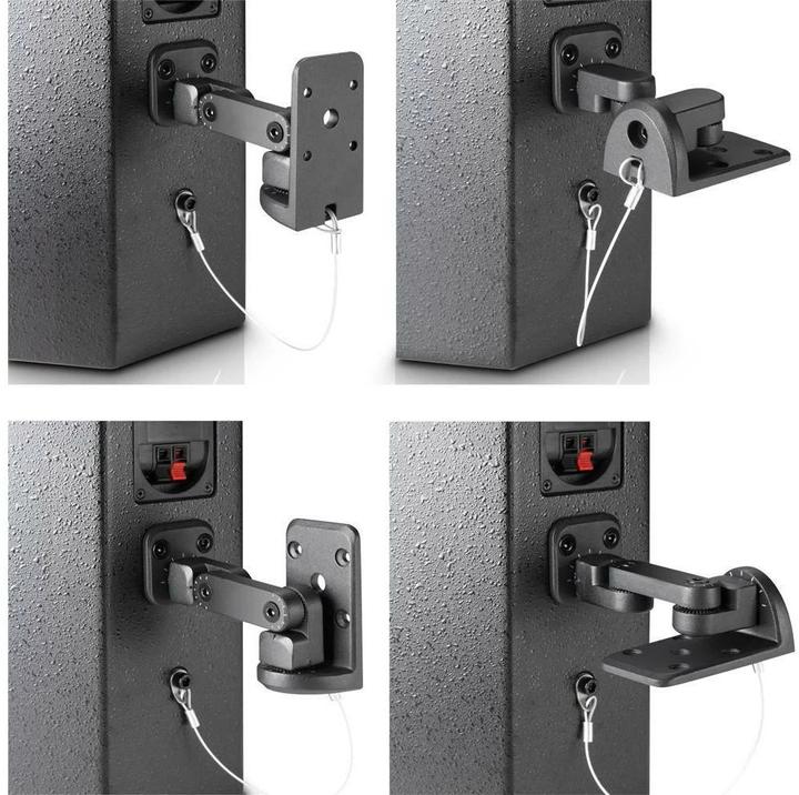 Actual product image LD Systems SAT WMB 10 B (1 pcs., Wall installation, Pivoting, Tiltable)