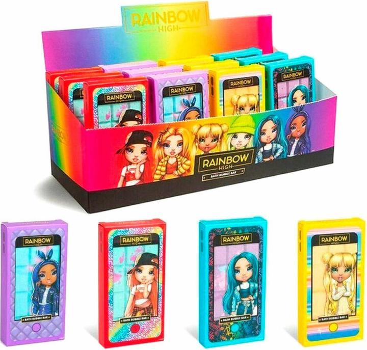 MGA Display 12 Badesprudeltabletten Rainbow High (Badesalz)