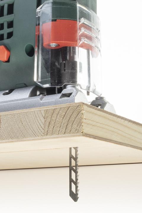 Produktbild wolfcraft 2 Stichsägeblätter HCS L=100mm T-Schaft