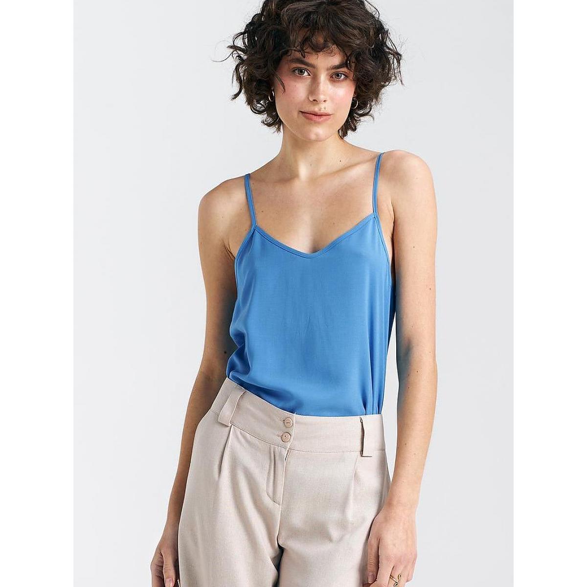 Nife, Herren, Hemd, Hemdchen, Blau, (36)