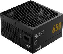 Actual product image AeroCool Smart G1 80 PLUS Gold Netzteil, PCIe 5.1, ATX 3.1 - 650 Watt, schwarz (650 W)