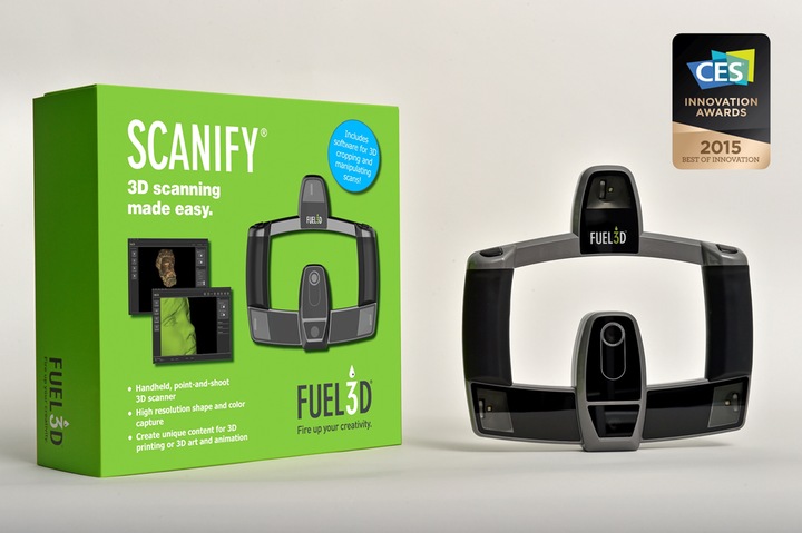 Actual product image Fuel-3D Scanify 3D Handheld Scanner
