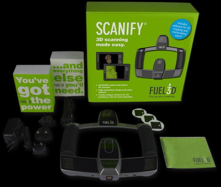 Actual product image Fuel-3D Scanify 3D Handheld Scanner