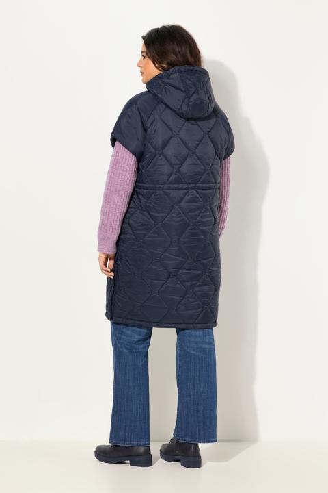 Produktbild Ulla Popken HYPRAR Steppweste, Tunnelzug, 2-Wege-Zipper, recycelt (56)