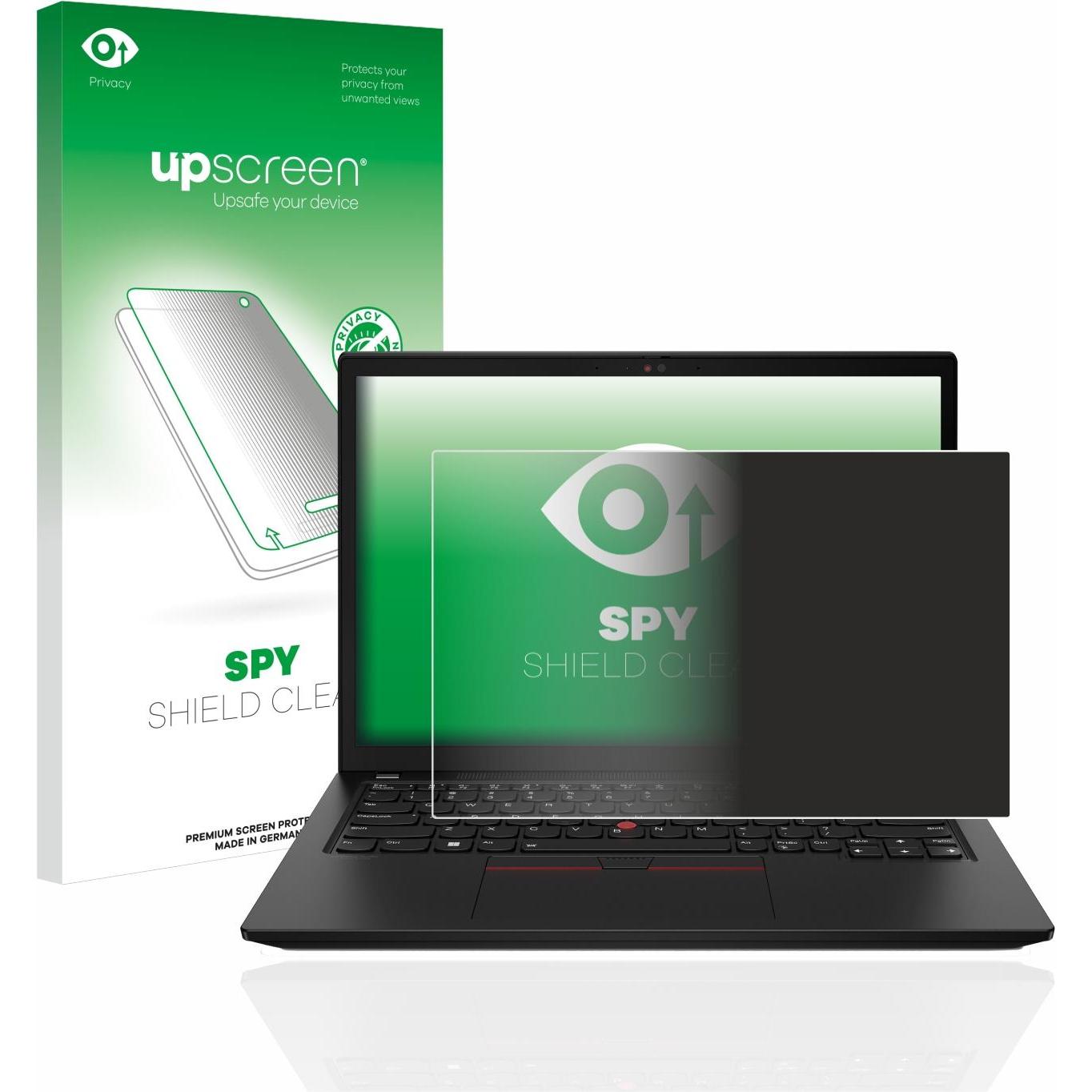 upscreen Spy Shield Blickschutzfolie (33.80", 16 : 10), Notebook Schutzfolie