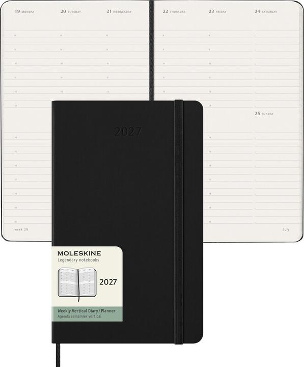 Produktbild Moleskine Geschäftsagenda Hard Cover Weekly (1 Woche / 2 Seiten)
