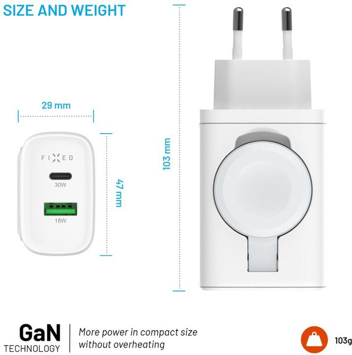 Image du produit Fixed MagFlip (33 W, 2 ports)