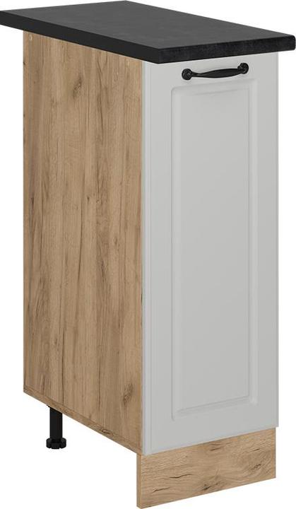 Anthrazit, Goldkraft Eiche, Weiss, Weiss Landhaus