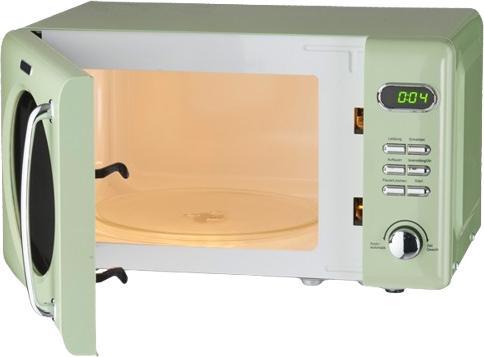 Actual product image Wolkenstein Mikrowelle WMW720 SG Grn BxHxT 45,1 x 25,6 x 36,1 cm (20 l)