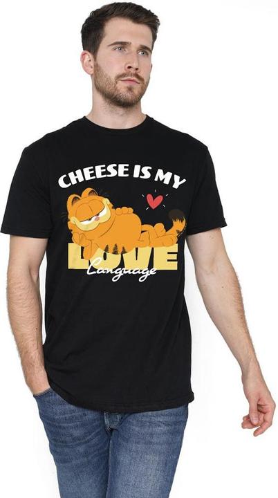 Produktbild Garfield Cheese Is My Love Language TShirt (L)