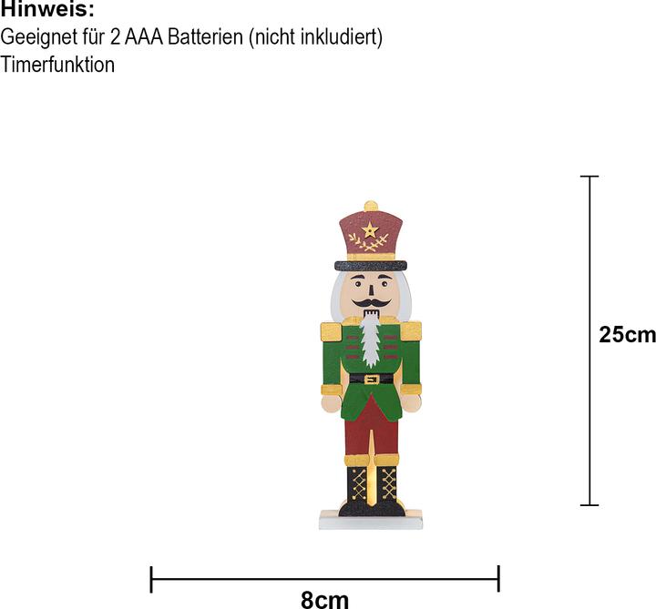 Image du produit Star Trading Décoration de table Nutcracker