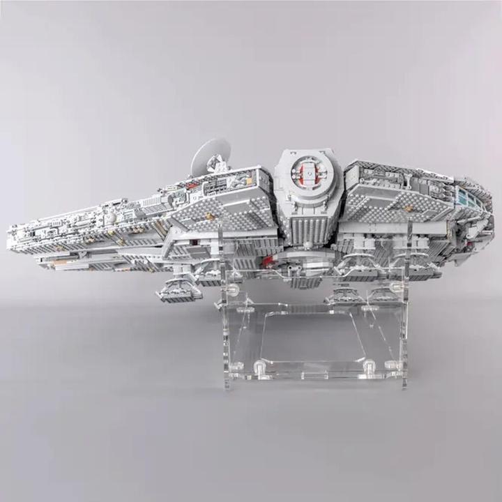 Actual product image iDisplayit Acrylic stand 2 in 1 for LEGO® 75192 Star Wars UCS Millennium Falcon