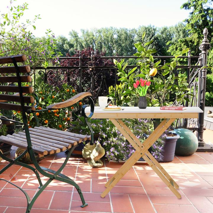 Actual product image Relaxdays Folding table