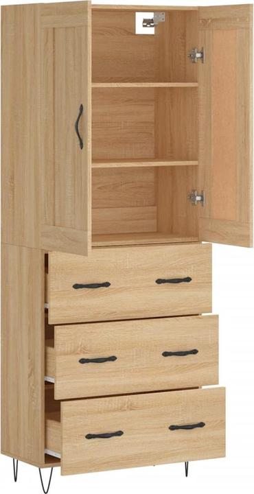 Image du produit vidaXL Highboard (34 x 34 x 180 cm)