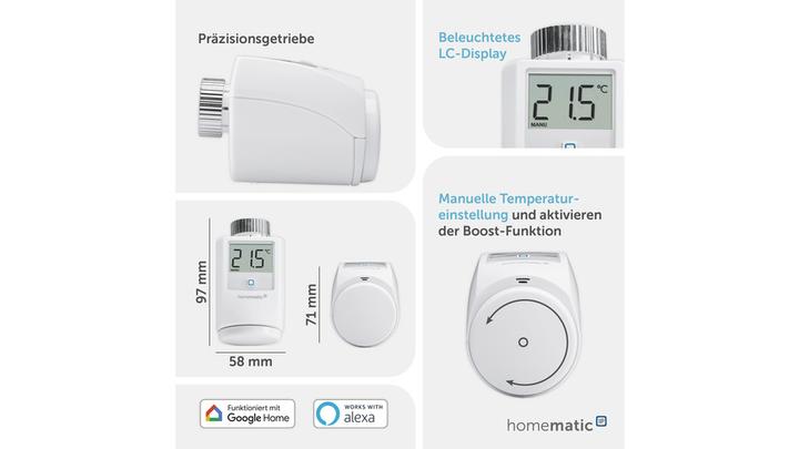 Produktbild Homematic IP Heizkörperthermostat eTRV-2