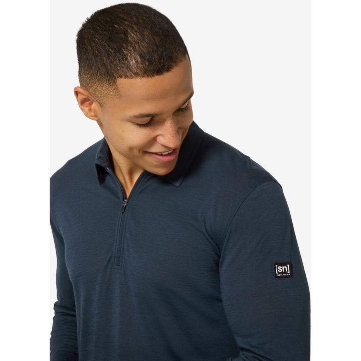 Actual product image Super Natural Zip Polo (L)
