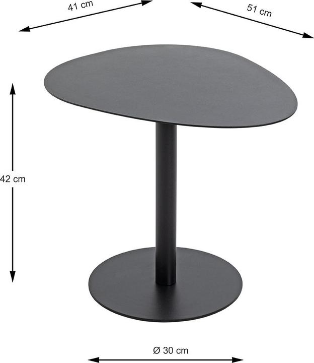 Produktbild HAKU Möbel Beistelltisch