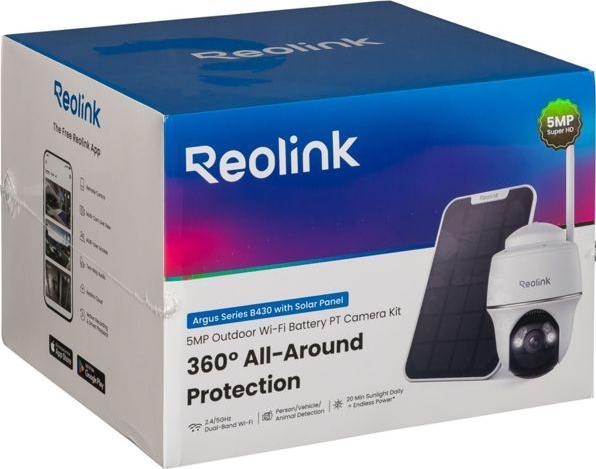 Produktbild Reolink Argus Serie B430 mit Solarmodul