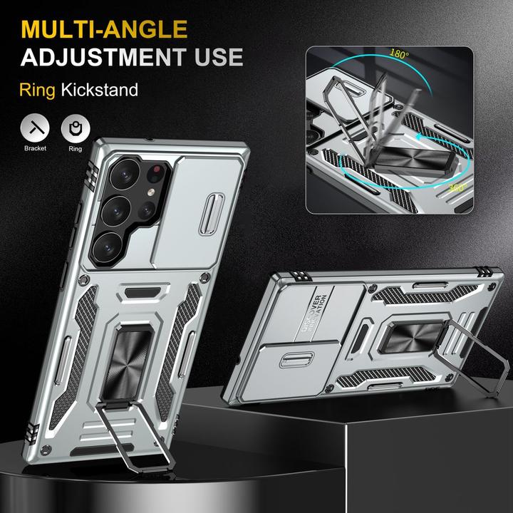 Produktbild Amazon Hülle für Samsung Galaxy S24 Ultra 5G Schutz Handy Case Cover Kamera Etui Bumper (Samsung Galaxy S24 Ultra)