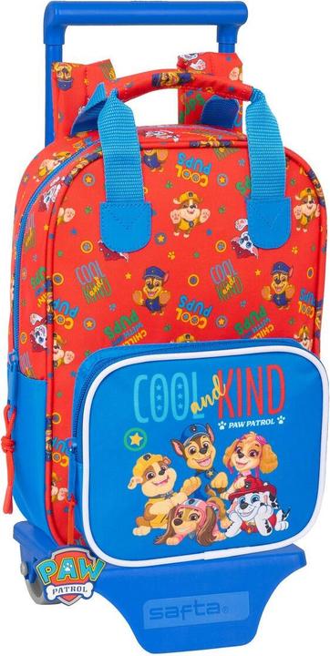 Paw Patrol The Schulrucksack Mit Rädern Cool Blau Rot 20 X 28 X 8 Cm