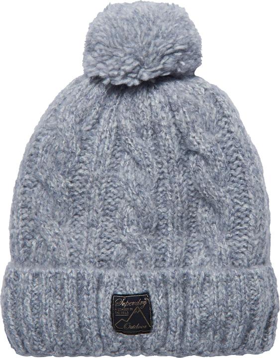 Superdry Tweed Cable Beanie