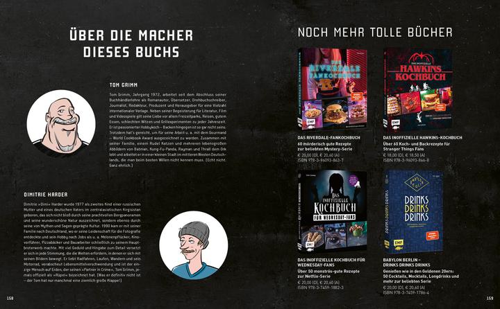 Actual product image Das inoffizielle Kochbuch für Panem-Fans (German, Tom Grimm, 2023)