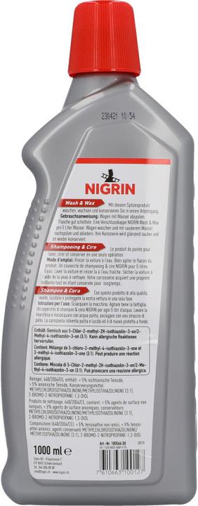 Produktbild Nigrin Wash & Wax (1000 ml)