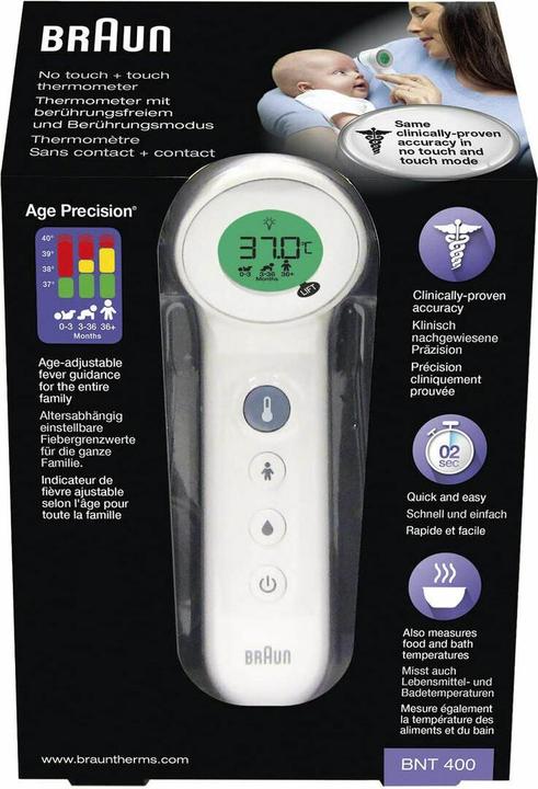 Produktbild Braun BNT 400 No Touch (Stirn, Berührungslos)