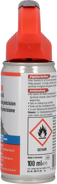 Immagine prodotto Nigrin Olio per meccanica di precisione (100 ml)