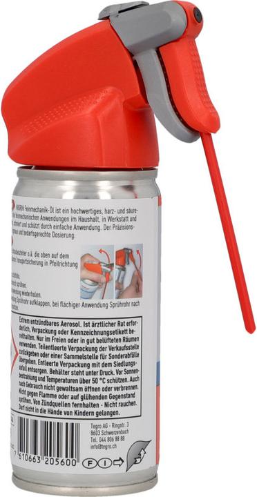 Immagine prodotto Nigrin Olio per meccanica di precisione (100 ml)
