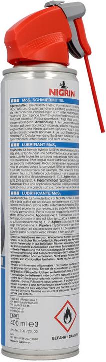 Produktbild Nigrin MoS2 (400 ml)