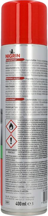 Actual product image Nigrin Cockpit Care Vanilla (400 ml)