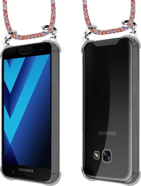 Produktbild Cadorabo TPU Handy Kette SILBER Cover