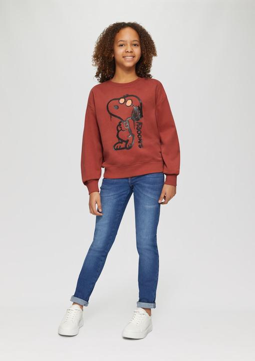 Produktbild s.Oliver Sweatshirt Peanuts®-Sweatshirt in Oversize (158, 164)