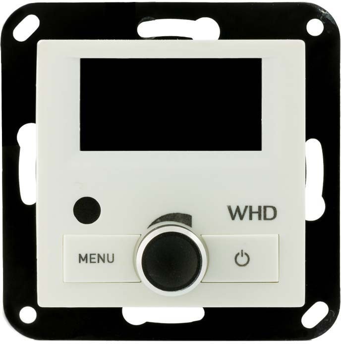 Immagine prodotto WHD Radio DAB+ da incasso RC, ws DAB+radio w.55x55mm 113-015-03-001-00 con FB (113015030010000) (DAB, VHF)